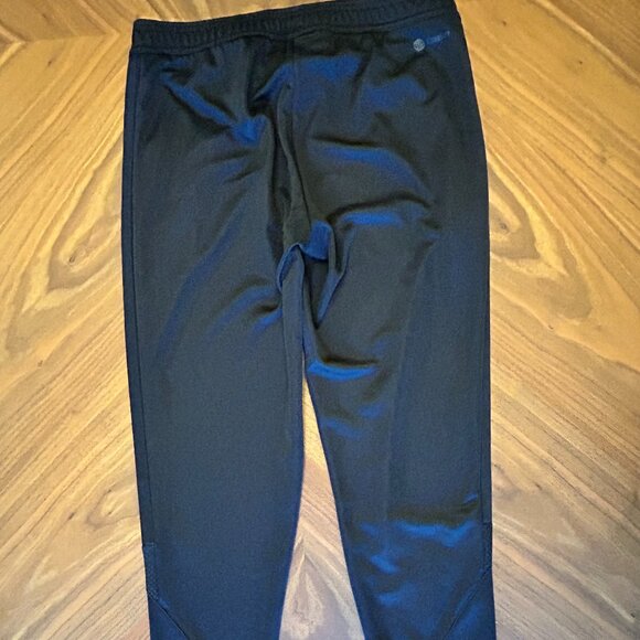 Adidas Men's Tiro Pants - Size Medium - fits like a small.  Black over black. - Picture 3 of 11